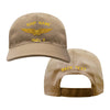 US Navy Custom Ship Cap - Coyote - Naval Astronaut Officer Gold Hats and Caps NAVAL-ASTRONAUT-GOLD.COY