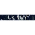 US Navy NWU I Silver Branch Tape Embroidered Name / Branch Tapes 