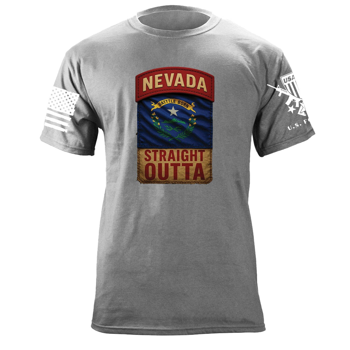 State Tab Shirt: Nevada Shirts 86412-S-HG