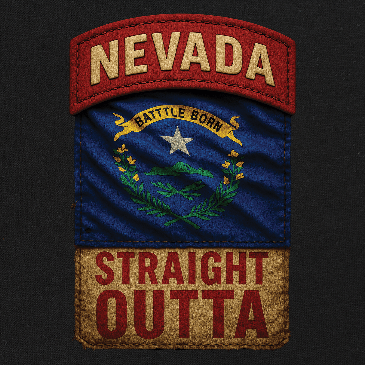 State Tab Shirt: Nevada Shirts 