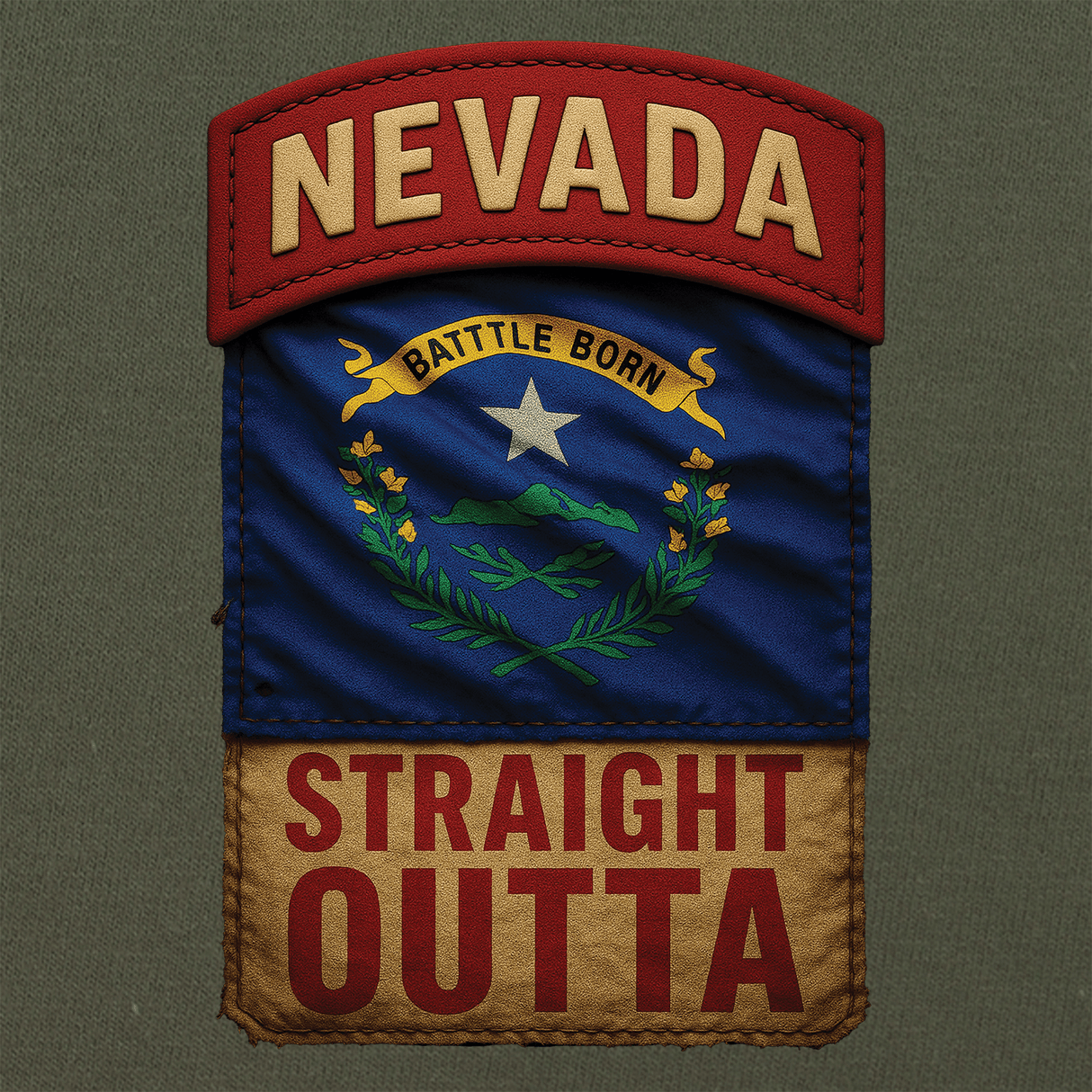State Tab Shirt: Nevada Shirts 