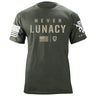 Never Lunacy T-Shirt Shirts 87337-S-MG