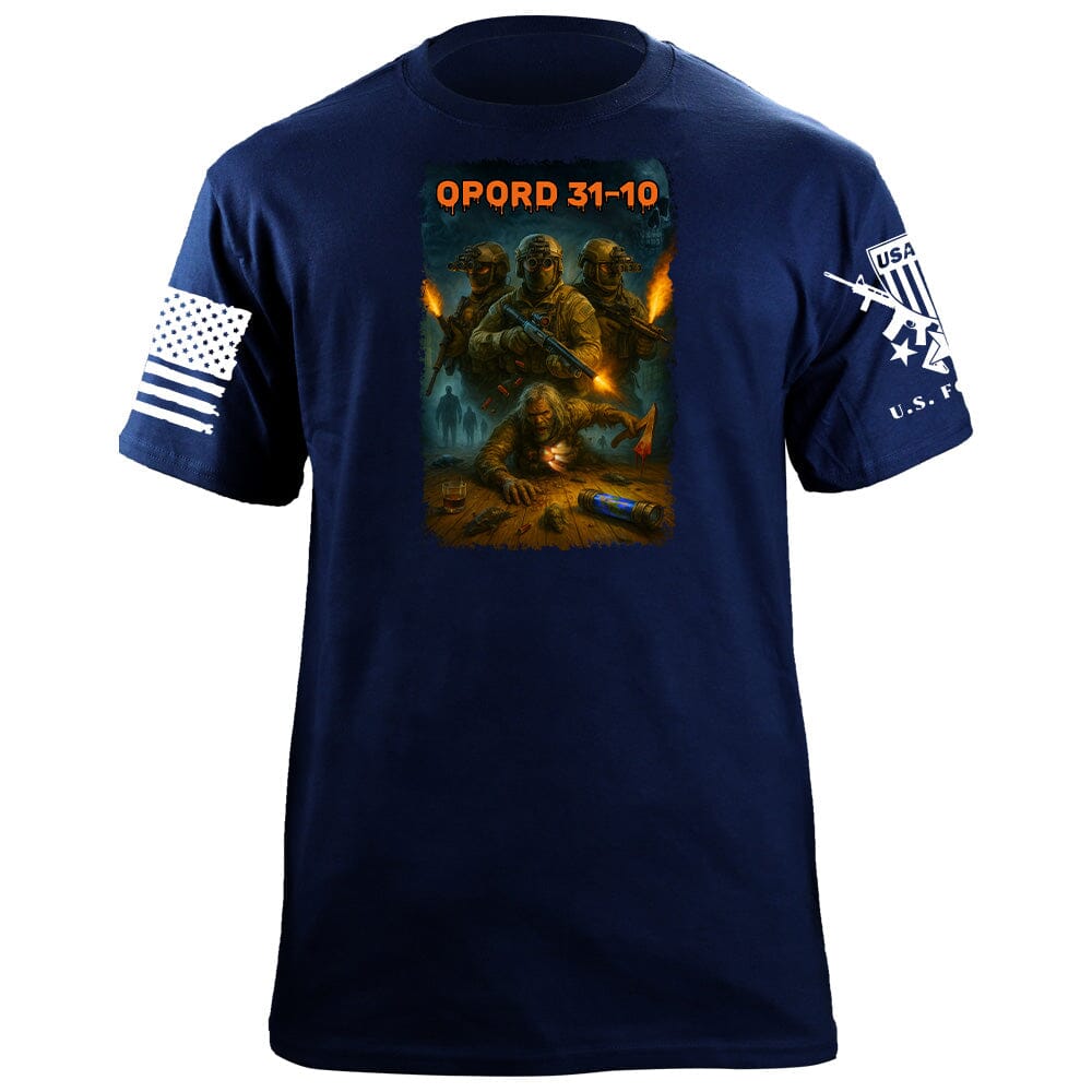 Night of the Operators T-Shirt Shirts 87284-S-NAVY