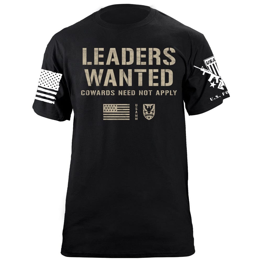 Leaders Wanted T-Shirt Shirts 87338-S-BK