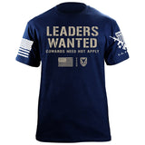 Leaders Wanted T-Shirt Shirts 87338-S-NAVY