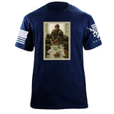 Norman Rockwell Thanksgiving T-Shirt Shirts 87292-S-NAVY