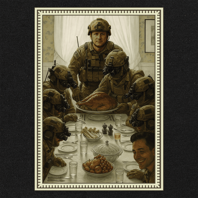 Norman Rockwell Thanksgiving T-Shirt Shirts 