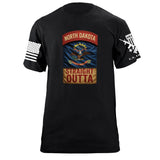 State Tab Shirt: North Dakota Shirts 86414-S-BK