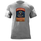 State Tab Shirt: North Dakota Shirts 86414-S-HG