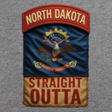 State Tab Shirt: North Dakota Shirts 