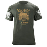 Off Roadin' Humvee Graphic T-shirt Shirts 87236-3XL-MG