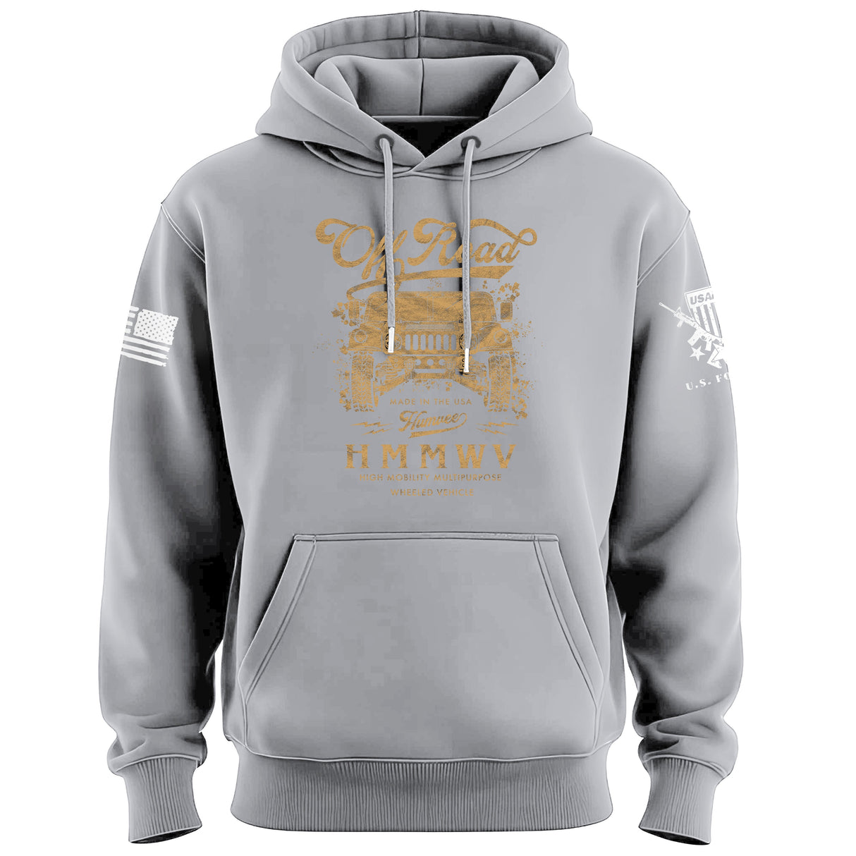 Off Roadin' Humvee Graphic Hoodie