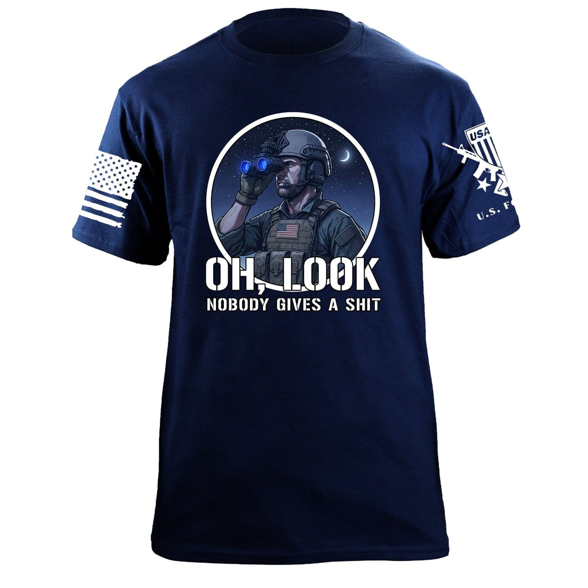 Oh Look T-Shirt Shirts 87393-S-NAVY