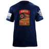 State Tab Shirt: Ohio Shirts 86415-S-NAVY