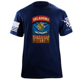 State Tab Shirt: Oklahoma Shirts 86416-S-NAVY