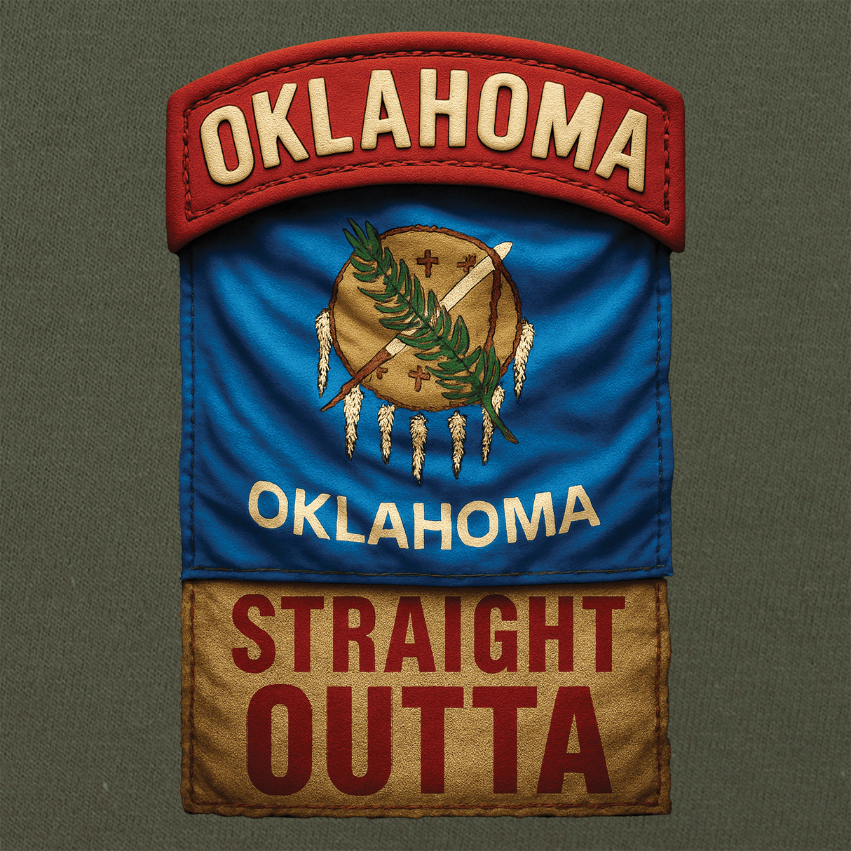 State Tab Shirt: Oklahoma Shirts 