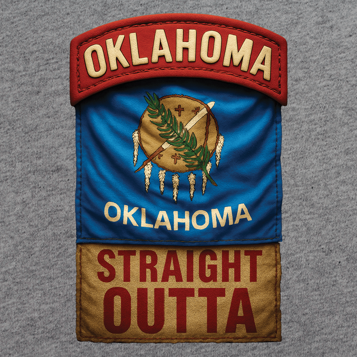 State Tab Shirt: Oklahoma Shirts 
