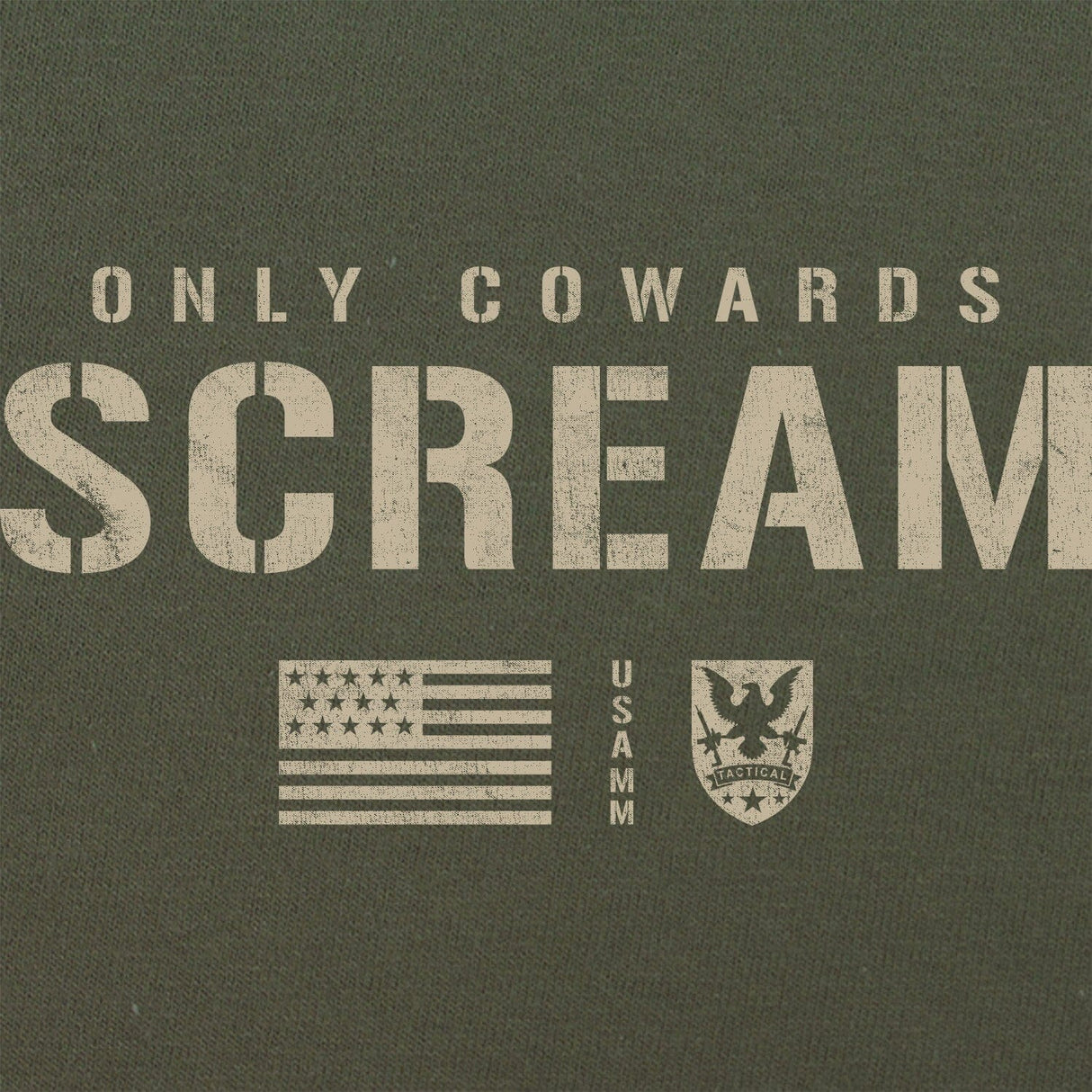 Only Cowards Scream T-Shirt Shirts 