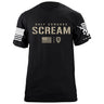 Only Cowards Scream T-Shirt Shirts 87339-S-BK