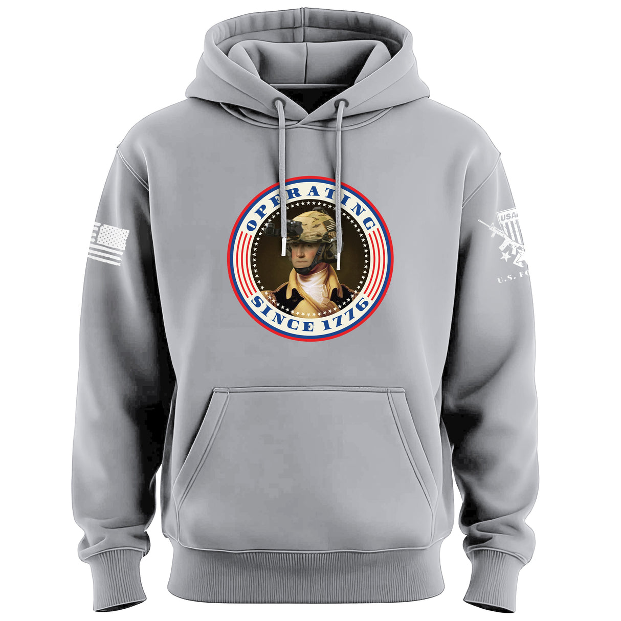 Operating Since 1776 GW Patriotic Colors Hoodie
