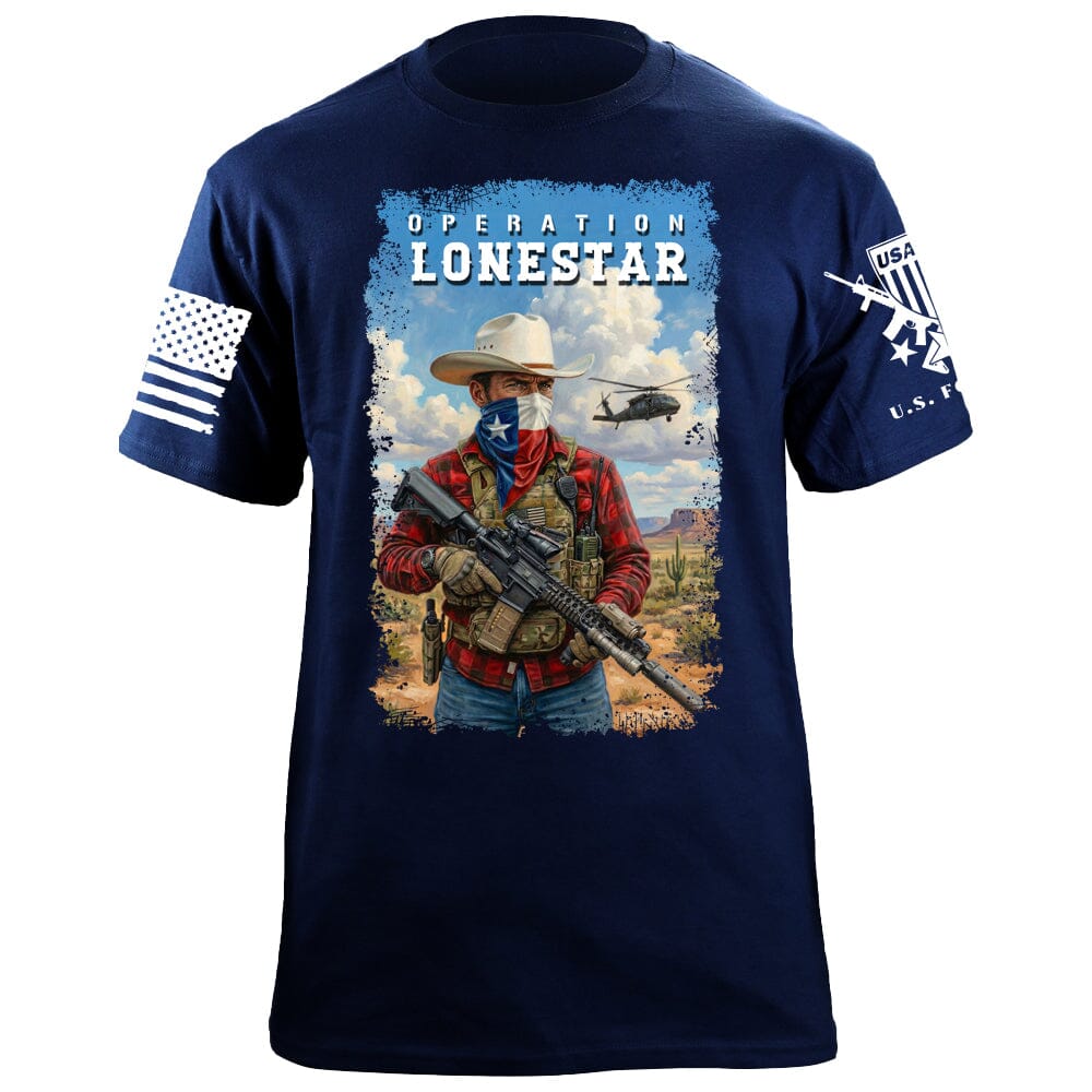 Operation Lone Star T-Shirt Shirts 88044-S-NAVY