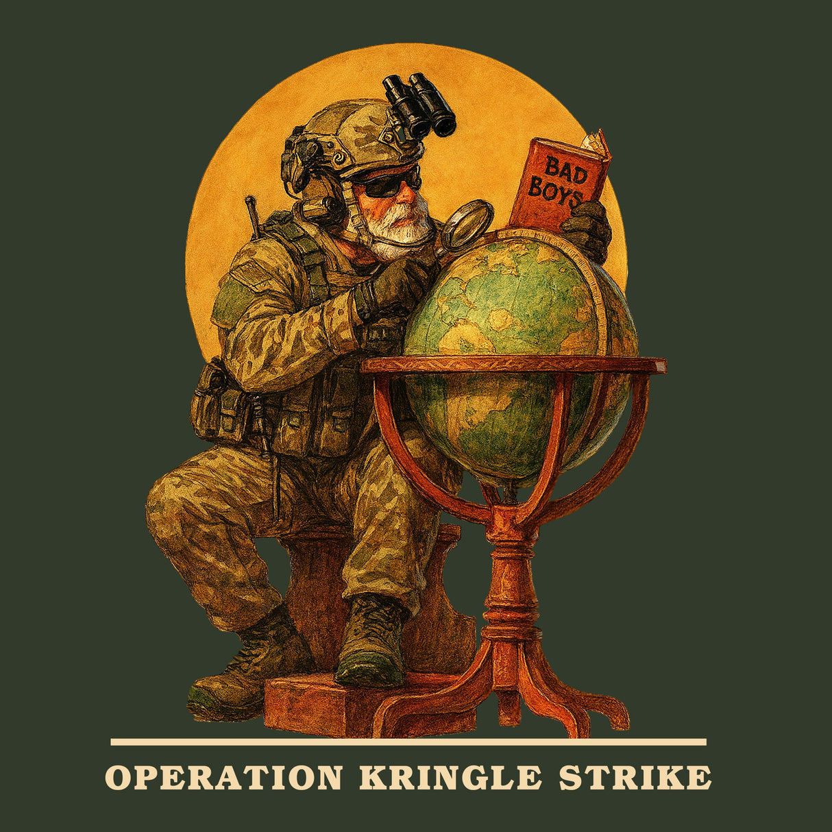 Operation Kringle Strike Hoodie