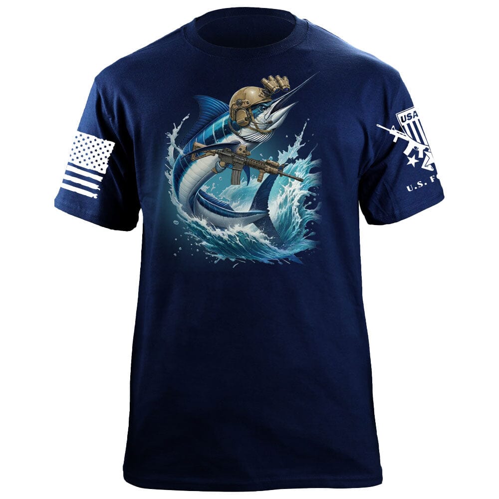 Operator Marlin T-Shirt Shirts 88045-S-NAVY