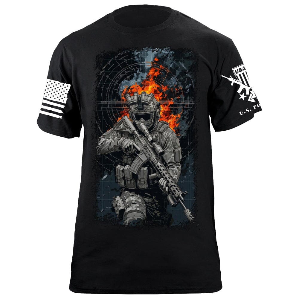 Operator Radar T-Shirt Shirts 88137-S-BK