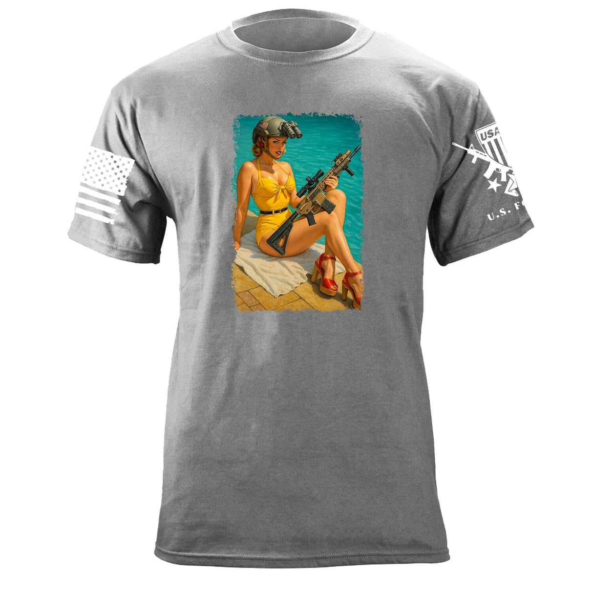 Operator Chick T-Shirt Shirts 87363-S-HG