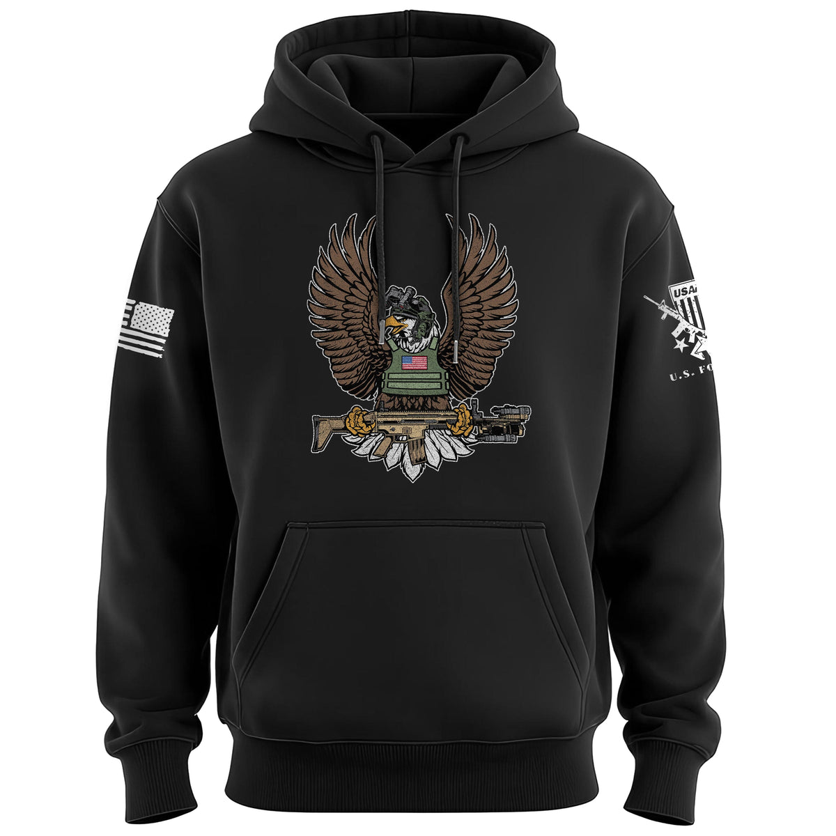 Operator Eagle Hoodie Hoodies 100183-S-BK