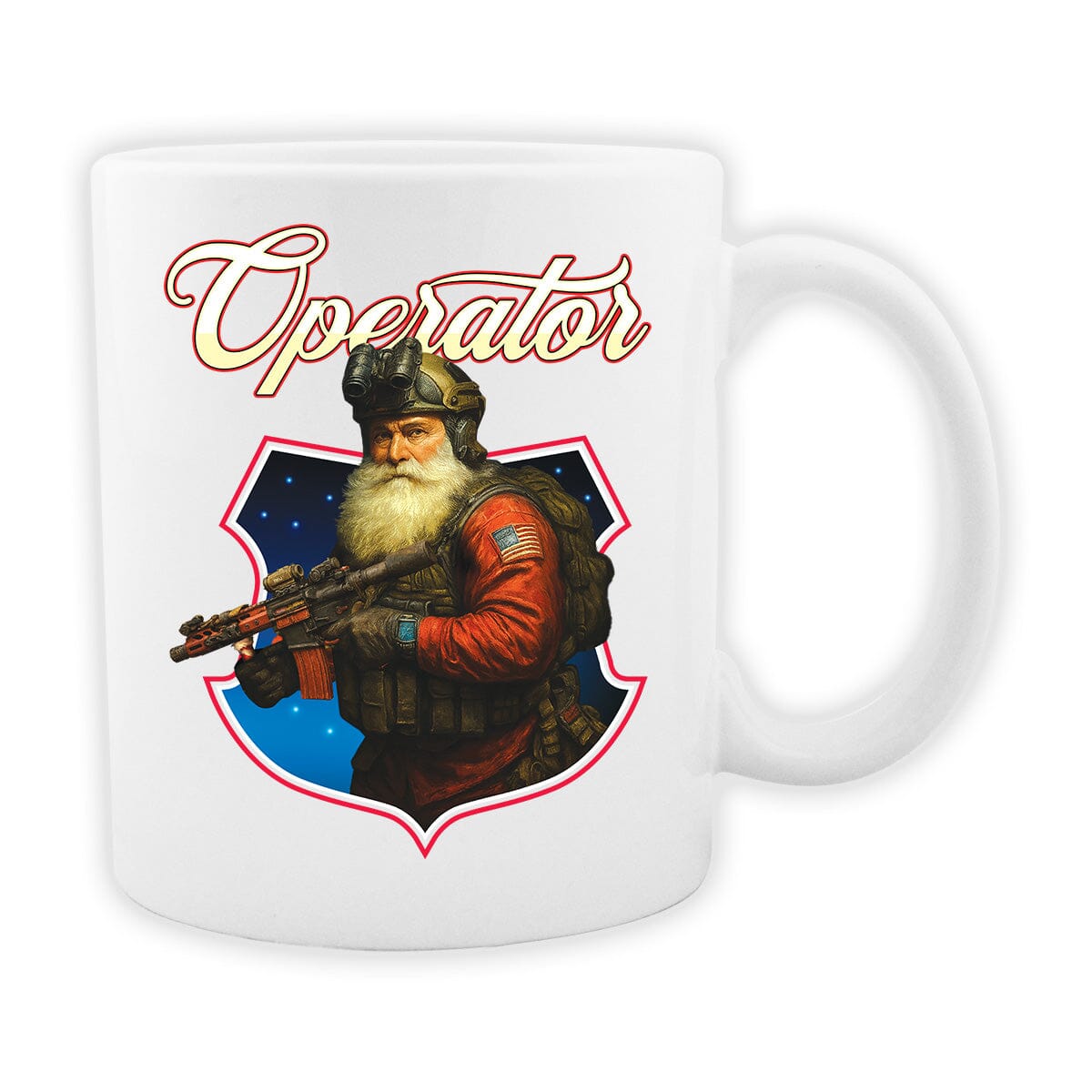 Santa Operator Polygon Texas Mug Mugs 