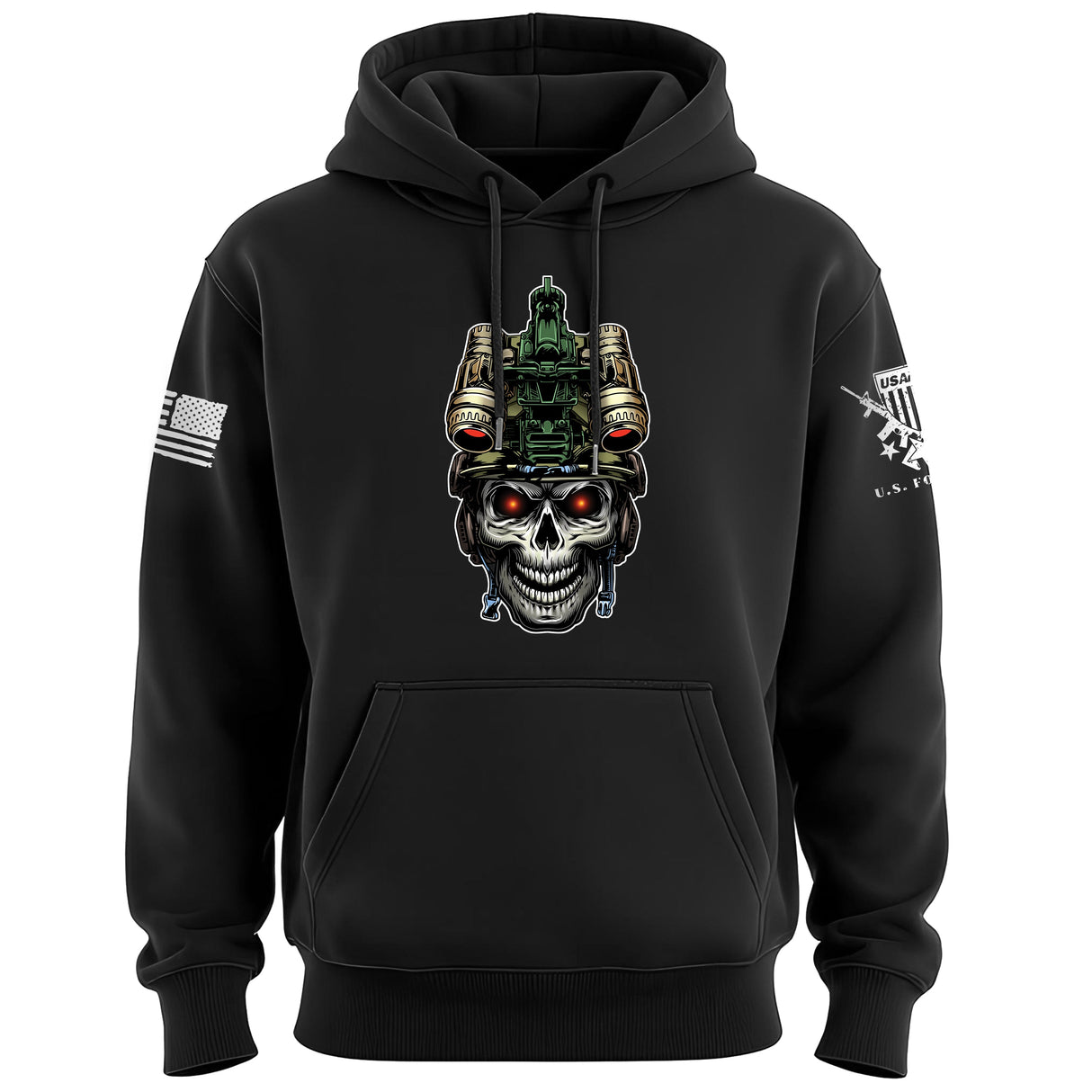 Operator Skull Fullcolor Ink Hoodie