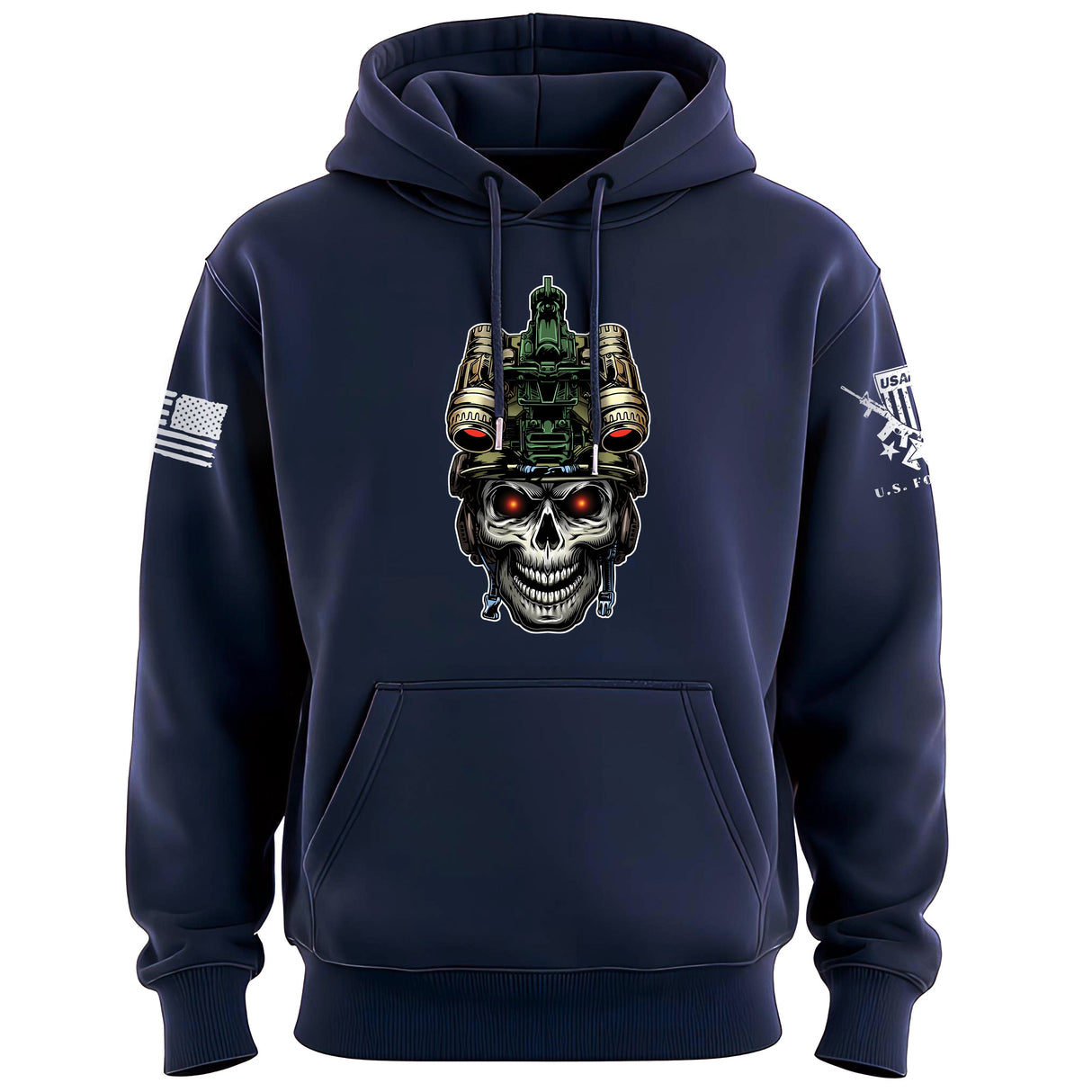 Operator Skull Fullcolor Ink Hoodie
