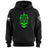 Operator Skull Neon Hoodie Hoodies 100190-S-BK