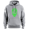 Operator Skull Neon Hoodie Hoodies 100190-S-HG
