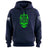 Operator Skull Neon Hoodie Hoodies 100190-S-NAVY