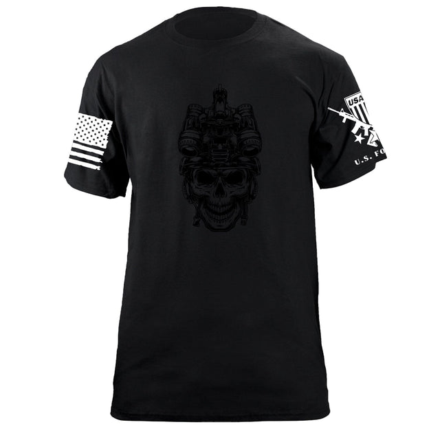 Operator Skull Black Ink T-shirt Shirts 87217-S-BK