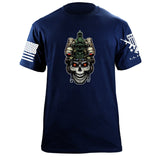 Operator Skull Fullcolor Ink T-shirt Shirts 87219-S-NAVY