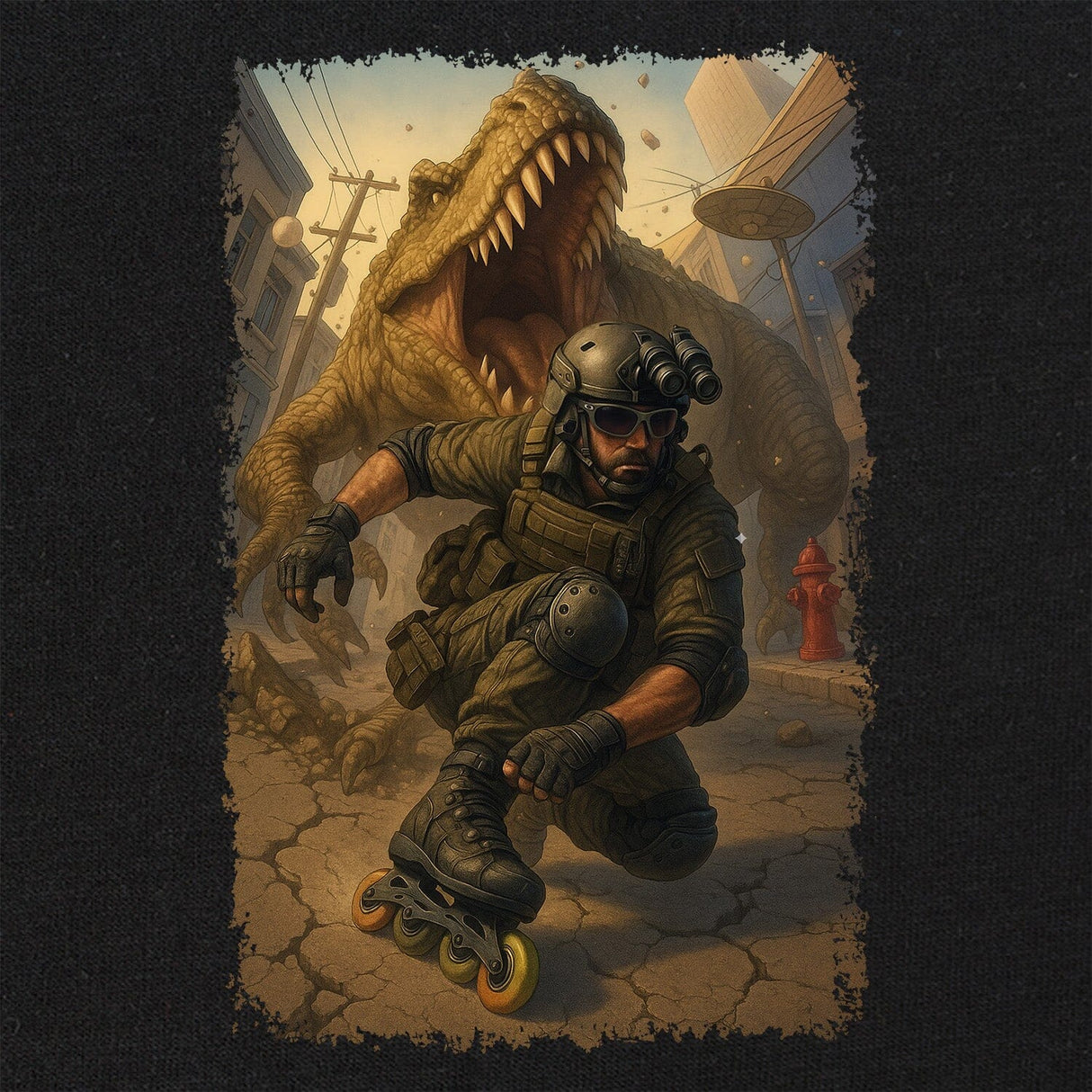 Operation Roller Blades T-Shirt Shirts 