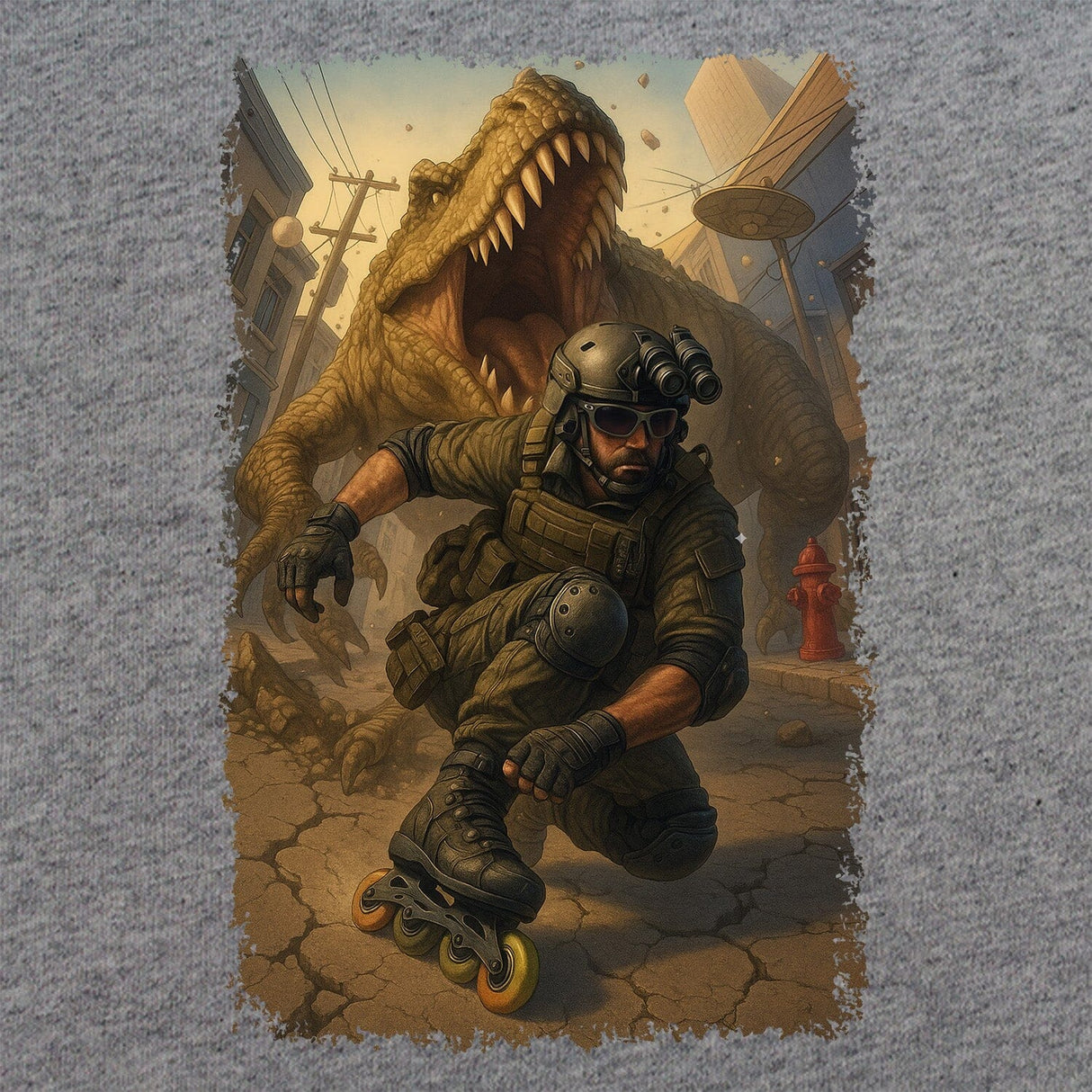 Operation Roller Blades T-Shirt Shirts 