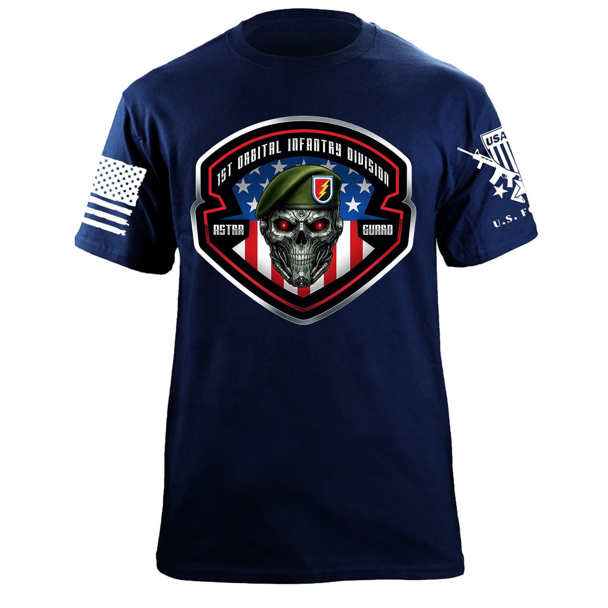 Orbital Infantry T-Shirt Shirts 87397-S-NAVY