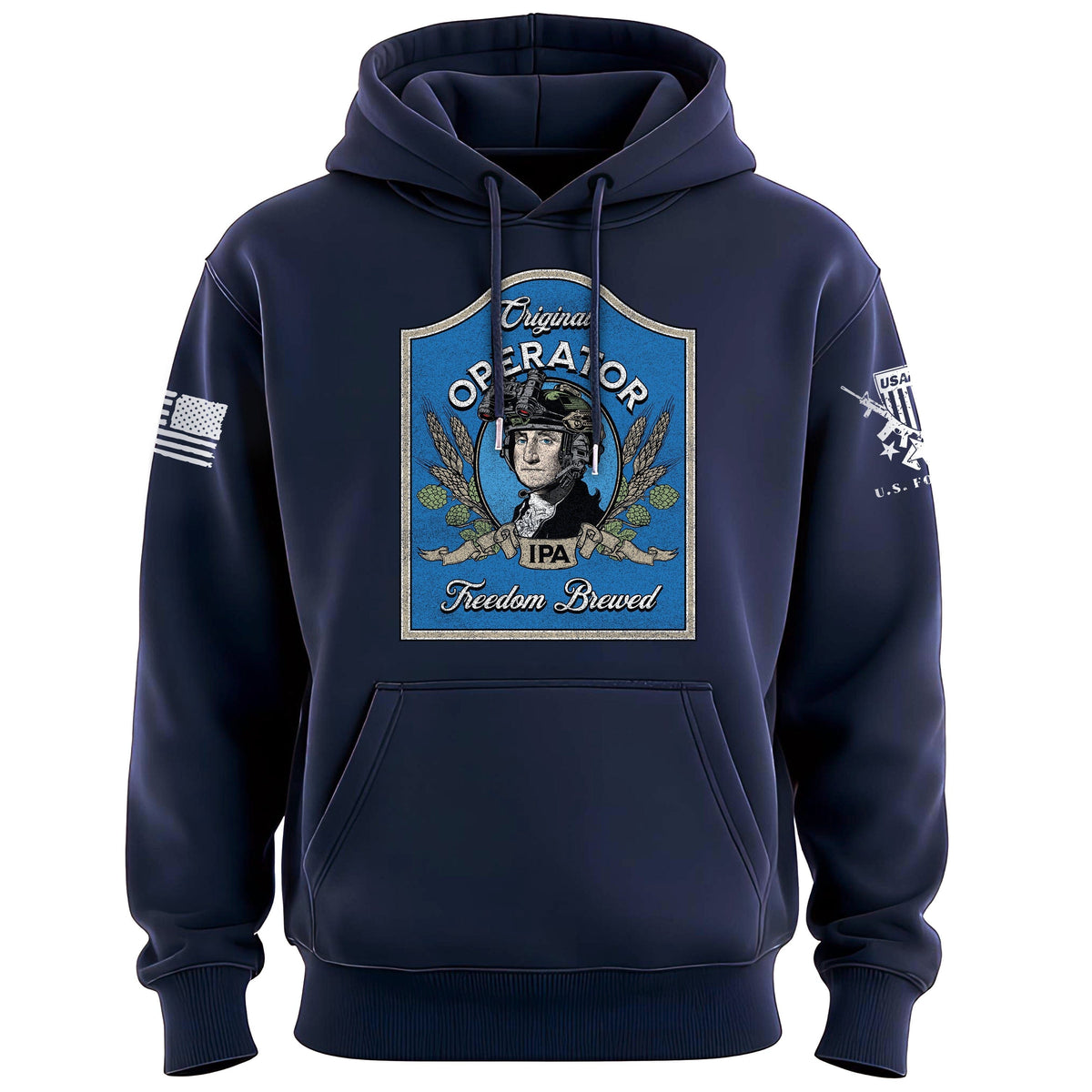 Original Operator IPA Hoodie Hoodies 100208-S-NAVY