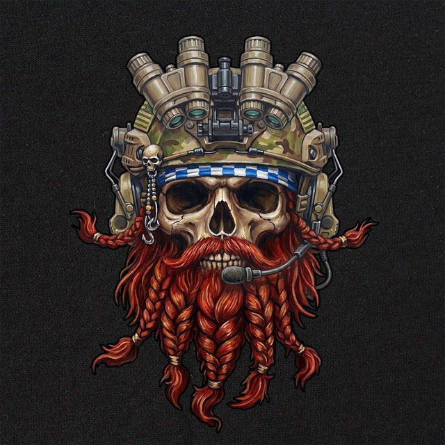 Operator Redbeard Skull T-Shirt Shirts 