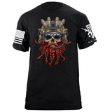 Operator Redbeard Skull T-Shirt Shirts 88210-S-BK
