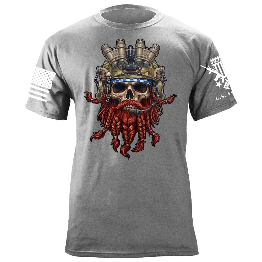Operator Redbeard Skull T-Shirt Shirts 88210-S-HG