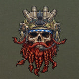 Operator Redbeard Skull T-Shirt Shirts 
