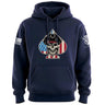 Pirate Spade USA Flag Hoodie Hoodies 100215-S-NAVY