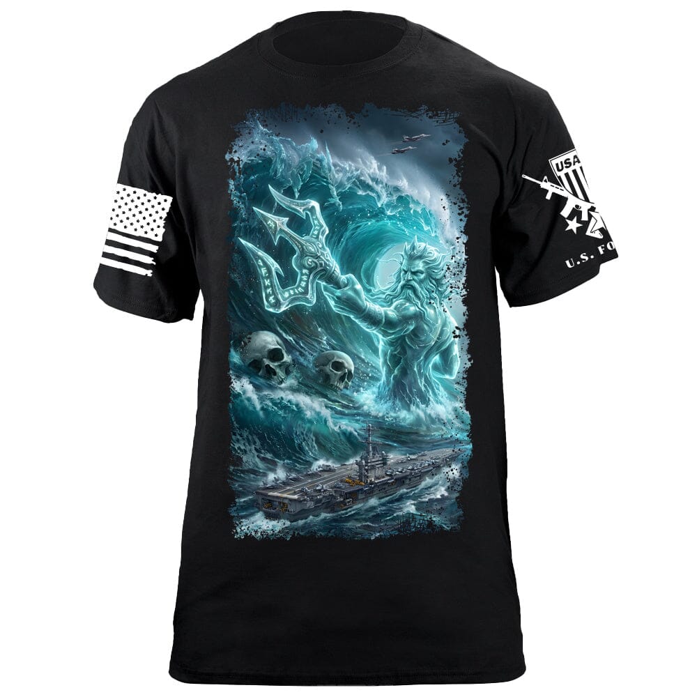 Poseidon Carrier T-Shirt Shirts 88212-S-BK
