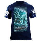Poseidon Carrier T-Shirt Shirts 88212-S-NAVY