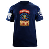 State Tab Shirt: Pennsylvania Shirts 86417-S-NAVY